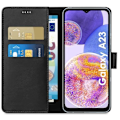 Miniatyrbillede 2 af 4: Coque til Samsung Galaxy A23 - Sort Portemonnaie med Magnetisk Klap og Kortplads Phonillico® Svart