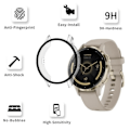 Miniatyrbillede 3 af 4: Coque kompatibel med Garmin Venu 3S 41mm - Stift beskyttelse til smartur, gennemsigtig etui, hærdet glas Phonillico® Transparent