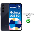 Miniatyrbillede 2 af 5: Film til Beskyttelse af Skærm - Phonillico - Samsung Galaxy A35 5G - Pakke 2 - Hærdet Glas - Gennemsigtig Transparent