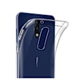 Pikkukuva 2 / 4: Nokia 5.1 PLUS - Gel TPU Läpinäkyvä Pehmeä Ultra Ohut [Phonillico®]