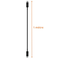 Miniatyrbild 3 av 4: Lot 2 Snabba USB-C till USB-C 1m kablar för Samsung Galaxy S23 PLUS-S23 ULTRA-S22 PLUS-S22 ULTRA-TAB S9-TAB S8-TAB S7 Phonillico®