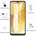 Miniatyrbillede 3 af 5: Skærmbeskyttelse - Phonillico - Vivo Y16 - Pakke med 4 - Hærdet glas - Ridseresistent Transparent