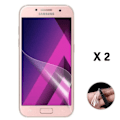 Miniatyrbillede 2 af 4: Beskyttelsesfilm - Phonillico® - Samsung Galaxy A3 2017 A320 - Pakke med 2 - Ultra tynd - Anti ridse