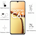 Miniatyrbillede 3 af 5: Hærdet glas - Phonillico® - Realme C61 - Pakke med 4 - Ridseresistent - Skærmbeskyttelse Transparent