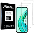 Pikkukuva 1 / 5: Suojakalvo - Phonillico - Honor 90 Smart 5G - 4:n pakkaus - Karkaistu lasi - Naarmunkestävä Transparent