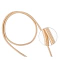 Miniatyrbillede 2 af 3: USB-C kabel til Xiaomi REDMI NOTE 9 - NOTE 9 PRO - NOTE 10 - NOTE 10 PRO - Type USB-C nylon flettet guld 1 meter [PACK 3] Phonillico® Guld