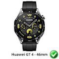Miniatyrbillede 2 af 3: Skærmbeskyttelse til Huawei GT4 - 46mm [Pakke 6] Ultra Tyndt Modstandsdygtigt Plastbeskyttelsesfolie Phonillico Transparent