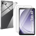 Coque + 2 hærdede glas til Samsung Galaxy Tab A9 2023 - Stødabsorberende Transparent Beskyttelse Phonillico