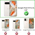 Miniatyrbillede 2 af 6: Hærdet Glas til Google Pixel 9 Pro XL og Kamerabeskyttelse [Pakke 2] Film Glasbeskyttelse Phonillico®