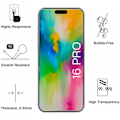 Pikkukuva 3 / 5: Karkaistu lasikalvo iPhone 16 PRO [Pakkaus 4] Näytön suojalasi Phonillico®