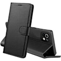 Pikkukuva 1 / 4: Kansi Xiaomi MI 11 5G:lle - Musta Lompakko, Liukuovi, Magneett closure, Korttitila Phonillico® Svart