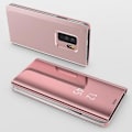 Pikkukuva 1 / 4: Samsung Galaxy A50 - Pehmustettu Kansi Peili Rose Suoja Clear View [Phonillico®]