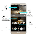 Miniatyrbillede 2 af 3: Skærmbeskyttelse - Phonillico® - HUAWEI MATE 7 - hærdet glas - ultra slidstærk - Pakke 1 med vådservietter Transparent