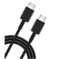 Pikkukuva 4 / 4: USB-C USB-C Kaapeli Musta 1m Samsung Galaxy A14 4G / A14 5G / A34 5G / A54 5G / S23 Phonillico® Svart