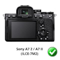 Miniatyrbillede 2 af 3: Skærmbeskyttelse - Phonillico - A7 II - Pakke 3 - Plastfilm - Nogle modstandsdygtige mod ridser