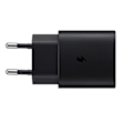 Miniatyrbillede 2 af 4: Hurtig 25W Oplader til SAMSUNG S22 5G-S22 ULTRA 5G-S21 FE 5G-S21-S21 PLUS-S20 FE-S20-NOTE 20- A53 5G - A52 Phonillico® Svart