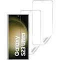 Miniatyrbillede 1 af 4: Beskyttelsesfilm i plast til Samsung Galaxy S23 ULTRA [Pakke 2] Hydrogel beskyttelsesfilm, ridsefrit, Phonillico®