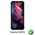 Pikkukuva 2 / 3: Näytönsuojus - Phonillico - Oukitel WP23 - Paketti 2 - Ultraohut - Naarmunkestävä Transparent