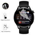 Miniatyrbild 3 av 3: Skydd för skärm till Huawei Watch 3 Pro [Pack 6] Ultra tunn skyddande plastfilm Phonillico Transparent