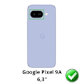 Pikkukuva 2 / 6: Kuori ja näytönsuojus - Phonillico® - Google Pixel 9a - Pehmeä - Läpinäkyvä - 2 Kovaa Lasia Transparent