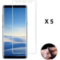 Pikkukuva 1 / 4: Näyttösuojat - Phonillico® - Samsung Galaxy NOTE 8 - 5 kpl kalvoa - Premium muovia - Ultra ohut
