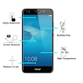 Pikkukuva 2 / 4: Elokuvasuojakalvo - Phonillico® - Huawei HONOR 5C - Pakkaus 3 - Karkaistu lasi - Naarmuuntumisen kestävä