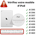 Pikkukuva 2 / 2: Erä 2 Muovinen Suojakalvo yhteensopiva Apple Ipad 2 3 4