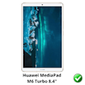 Pikkukuva 2 / 3: Näyttösuoja Huawei MediaPad M6 Turbo 8.4" [Paketti 2] Kestävä erittäin ohut muovisuojakalvo Phonillico