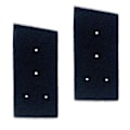Miniatyrbild 1 av 6: Filter - Whirlpool - 481010716911 - Pack of 2 - Compatible with Tumble Dryer - Black