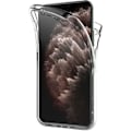 Miniatyrbillede 1 af 4: Coque til Apple iPhone 11 PRO MAX - Transparent Silikone Hel Beskyttelse Blød Tactile 2 Dele Sammenklappelig Phonillico®