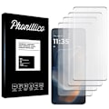 Pikkukuva 1 / 5: Karkaistu lasi Motorola Edge 60/Edge 60s/Edge 60 Pro/Edge 60 Fusion [Pakkaus 4] Näytönsuojakalvo Phonillico® Transparent