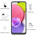 Pikkukuva 2 / 3: Kuori Samsung A03S:lle ja 2 Karkaistua Lasia Näytön Suojakalvo Phonillico® Transparent