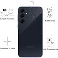 Pikkukuva 5 / 6: Karkaistu Lasi - Phonillico - Samsung Galaxy A35 5G - 2 Kpl - Naarmuuntumaton - Läpinäkyvä Transparent
