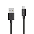 Miniatyrbillede 5 af 5: Lot 3 Kabler 20cm USB-C Sort til Huawei MATE 9 / MATE 9 PRO / MATE 10 PRO Phonillico® Svart