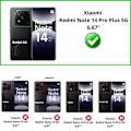 Miniatyrbild 2 av 4: Coque - Phonillico® - Xiaomi Redmi Note 14 PRO PLUS 5G - Stötsäker - Mjuk - Transparent Transparent