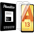 Miniatyrbild 1 av 4: Härdat glas för Samsung Galaxy A13 4G [Pack 2] Skärmskydd Film Phonillico® Transparent