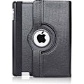 Miniatyrbillede 1 af 4: 360 Rotationscover Sort til iPad 10 (10. generation 2022) - Etui Beskyttelse Portræt Landskab Stødabsorberende Phonillico®
