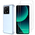 Pikkukuva 1 / 4: Iskunkestävä kuori Xiaomi 13T - 13T PRO:lle ja 2 kpl laseista valmistettua näytönsuojakalvoa Phonillico®