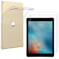 Pikkukuva 1 / 4: Kuori + 2 karkaistua lasia iPad 6. sukupolvelle - 5. sukupolvelle - AIR 2 - AIR 1 - Iskusuojattu läpinäkyvä Phonillico®