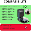 Pikkukuva 2 / 4: Imuripussit Roborock S8 Pro-S8 Plus-S7 Pro Ultra-S7 MaxV Ultra-Q7 Max-Q5 Plus - pölypussit [10 kpl] Phonillico®