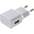 Miniatyrbillede 1 af 2: Lader til Samsung A20E - A40 - A50 - A70 - A80 - Hvid vægoplader Phonillico® Vit