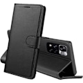 Pikkukuva 1 / 4: Kuori Xiaomi Redmi Note 11 PRO+ 5G - Redmi Note 11 PRO PLUS 5G - Musta Lompakko Magnetsulkija Phonillico® Svart