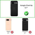 Pikkukuva 2 / 5: Coque - Phonillico - Google Pixel 8a - Lompakko - Nahkaefekti - Video-tuki Svart