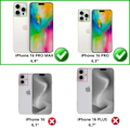 Pikkukuva 2 / 4: Kamera Suoja - Phonillico® - iPhone 16 PRO / PRO MAX - Karkaistu Lasi - 2 Kpl - Naarmuuntumisen Kestävä Transparent