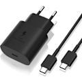 Pikkukuva 1 / 4: Pikalaturi 25W + USB-C USB-C-kaapeli SAMSUNG S22 5G-S22 ULTRA 5G-S21 FE 5G-S21-S21 PLUS-S20 FE-S20-NOTE 20-A53 Phonillico® Vit
