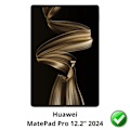 Miniatyrbild 2 av 3: Skydd för skärm för Huawei MatePad Pro 12.2" (2024) [Pack 2] Ultra tunn hållbar plastskydd Phonillico