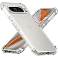 Miniatyrbillede 1 af 5: Coque til Google Pixel 9 Pro XL - Stødabsorberende Transparent TPU Beskyttelse Phonillico® Transparent