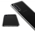 Pikkukuva 4 / 4: Samsung Galaxy A50 - Pehmeä läpinäkyvä silikonikotelo + Musta reunallinen karkaistu lasi näytönsuojus [Phonillico®] Transparent, svart