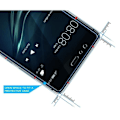 Miniatyrbild 3 av 4: Skärmskyddsfilm - Phonillico® - Huawei P9 PLUS - 2-pack - Härdat glas - Repbeständig