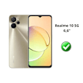 Miniatyrbillede 2 af 5: Film til beskyttelse af skærm - Phonillico - Realme 10 5G - Pakke med 2 - Ridsefrit - Gennemsigtig Transparent